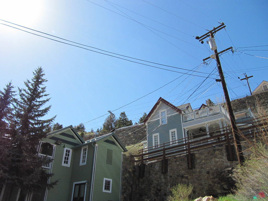 phone lines and houses f l a m i n g o Flickr