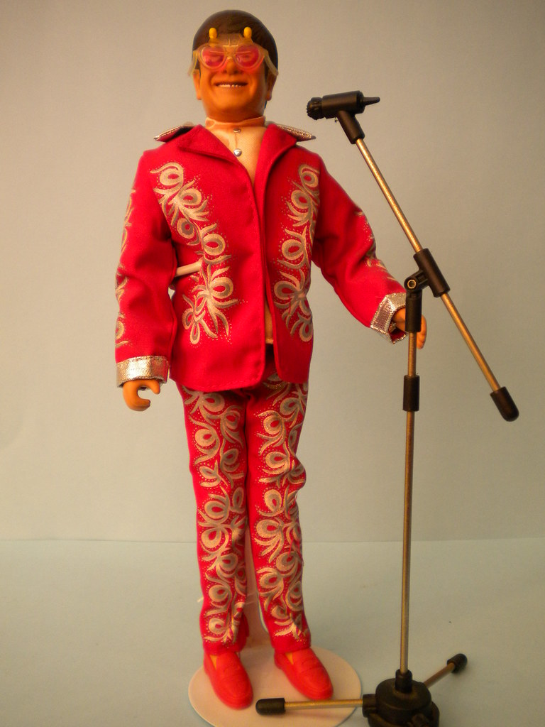 Elton John doll Elton was made by Ya Boom in 1999. He sing… Flickr