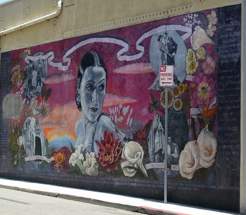 Hollywood mural Tamara Evans Flickr