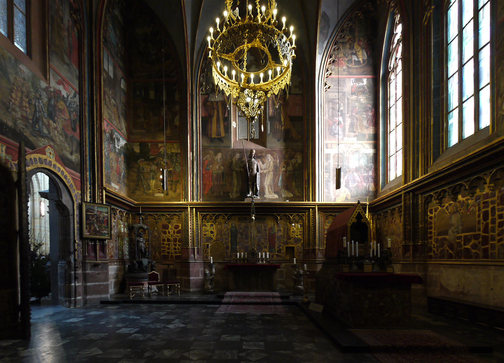 Tomb of Saint Wenceslas, Prague Good King Wenceslas is bur… Flickr