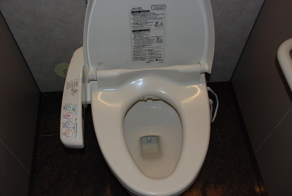 Great toilet in Japan airport stacie_johns98 Flickr