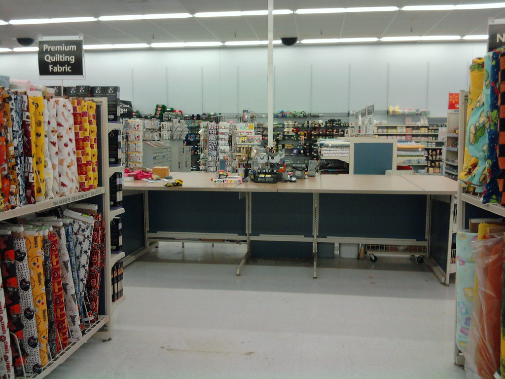 WalMart 73rd Street Windsor Heights (Des Moines), Iowa Fabrics