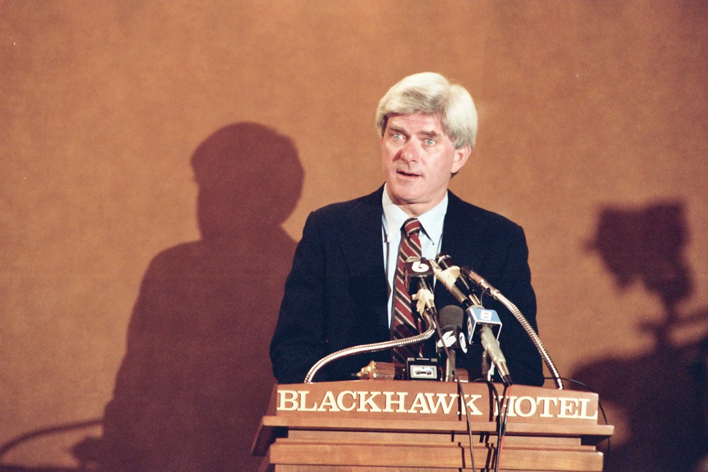 Phil Donahue 1981 Davenport, Iowa October, 1981 Alan Light Flickr