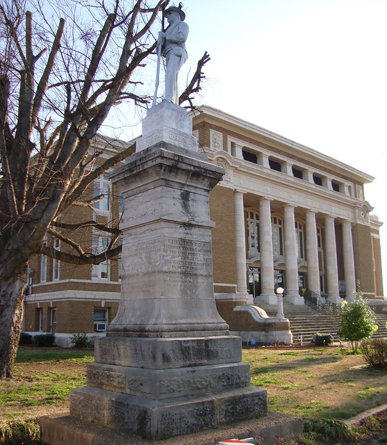Alcorn County Courthouse and Confederate Monument (Corinth, Mississippi