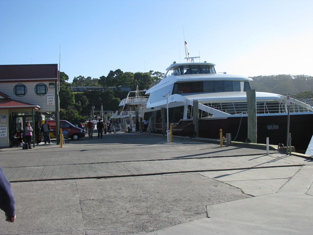 Gordon River Cruises, Strahan, Tasmania Strahan Jetty, Mac… Flickr