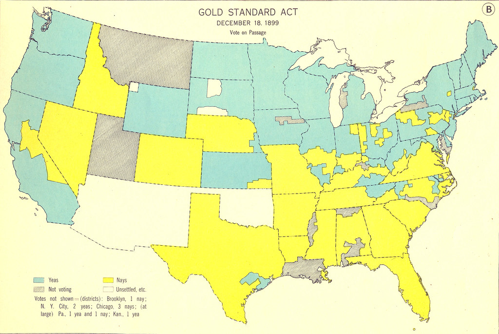 Gold Standard Act December 18, 1899 — Vote on Passage Flickr