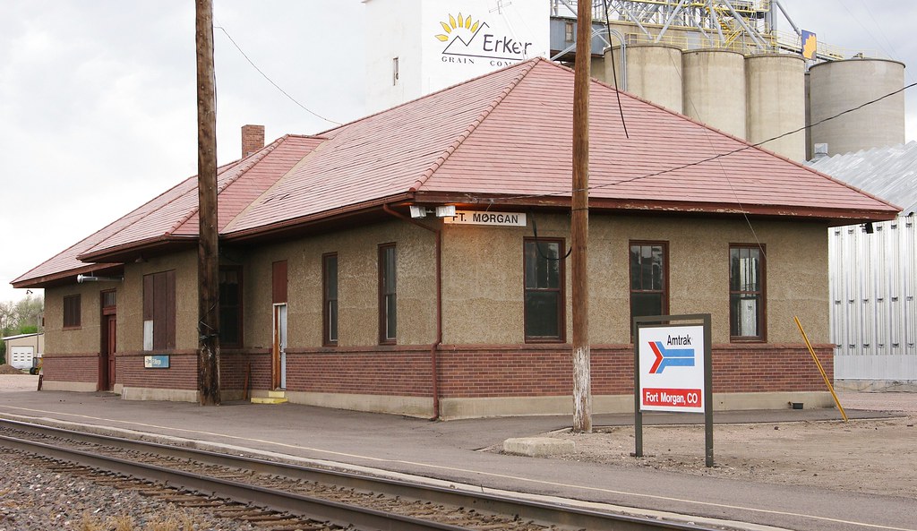 Ft. CO train station Built by Burlington in 1922. … Flickr