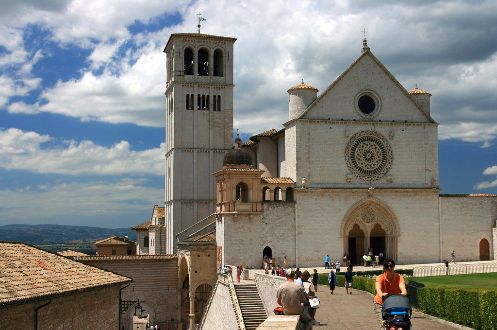 Basilique StFrançois d'Assise (Ombrie, Italie) Entrée de … Flickr