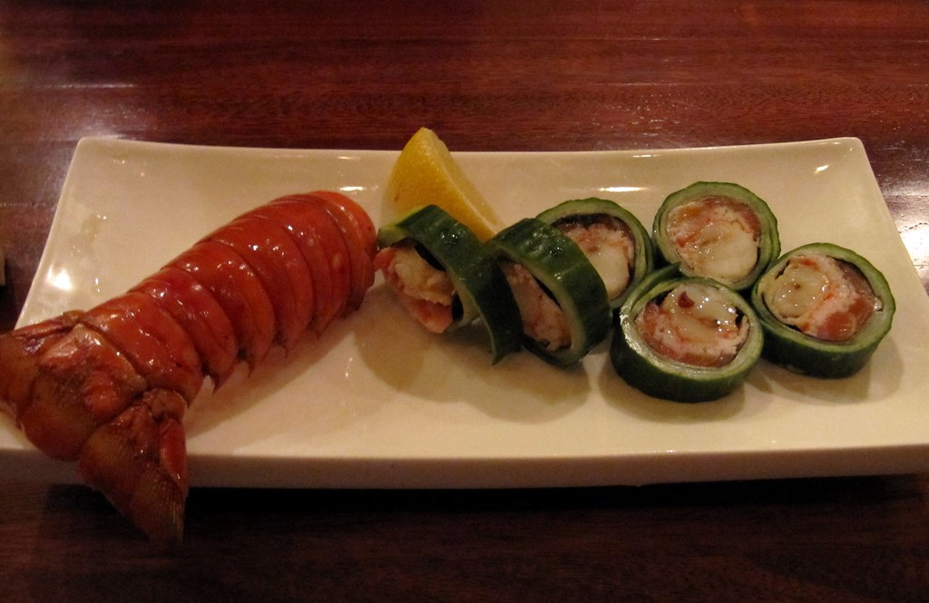 Tempura lobster roll Elaborate maki is my favourite part o… Flickr