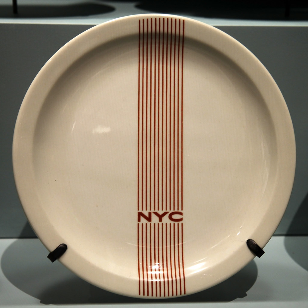 1962 NY Central Dinner Plate New York Central railroad din… Flickr