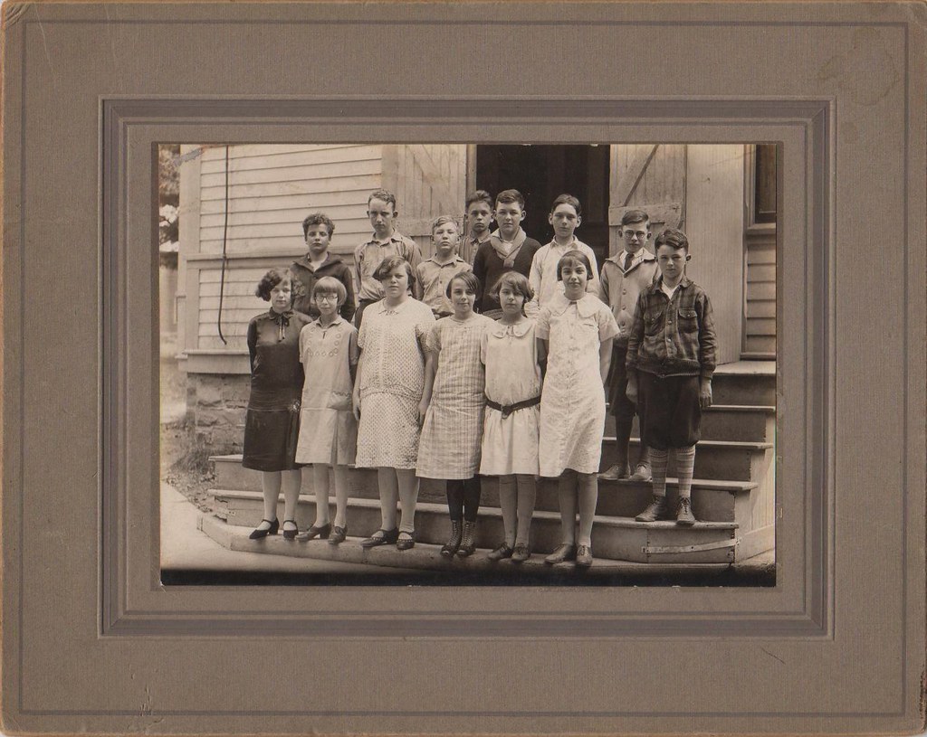 Union School, Early 1900S McGraw, NY Carl Kimberly Flickr