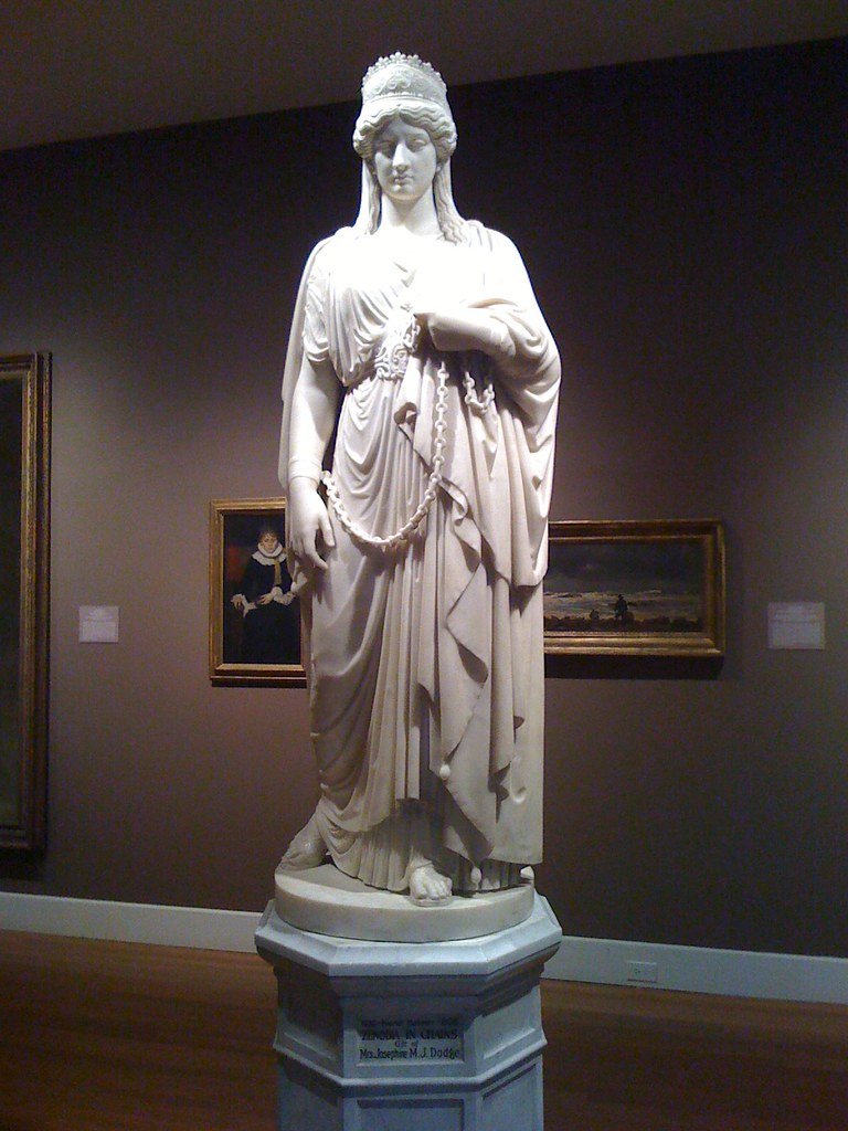Zenobia in Chains Harriet Goodhue Hosmer, 1859 Helder Mira Flickr