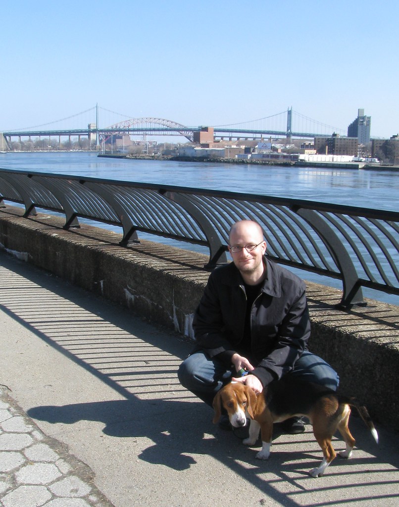 Moe and Jason on the East River Jason Lancaster Flickr