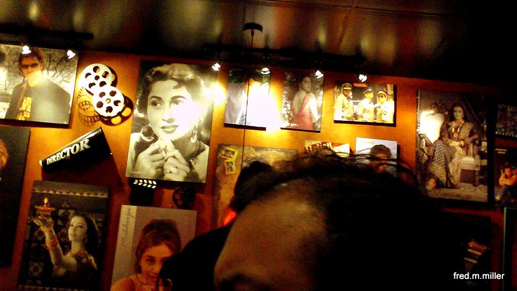 Bollywood Wall Decor at Bombay Tadka Amitabh, Salman, Madh… Flickr