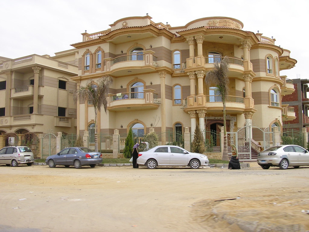Neighboring villas near El Rehab City, New Cairo, Egypt Flickr