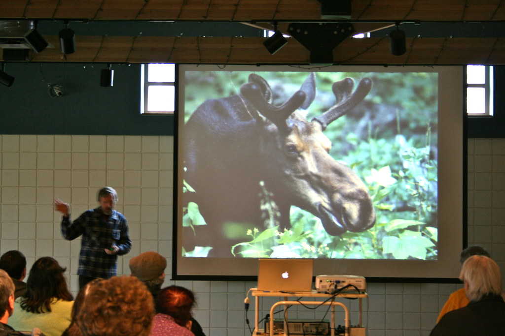 Rolf Peterson at PPZ Photos courtesy of Beverly Sadilek Potter Park Zoo Flickr