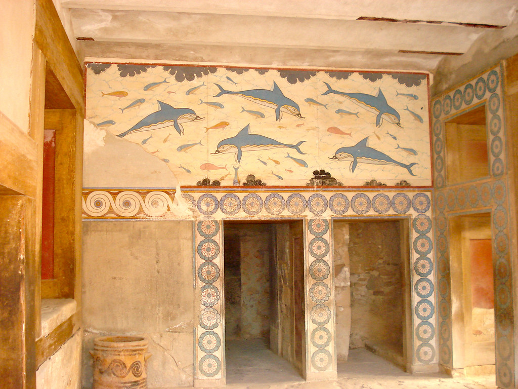 Crete Minoan Palace of Knossos Queen’s Apartments Do… Flickr