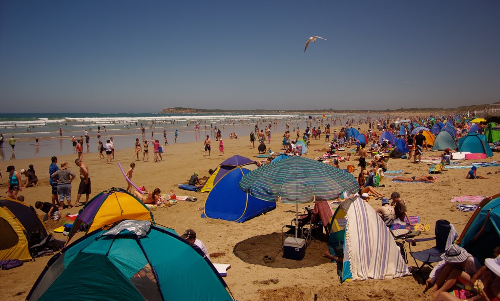 Ocean Grove on a hot day At Ocean Grove Beach the temper… Flickr