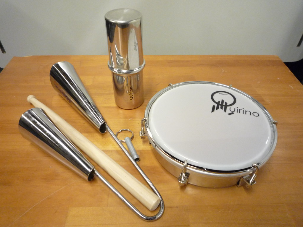 tamborim, ganza, agogo brazilian percussion Flickr