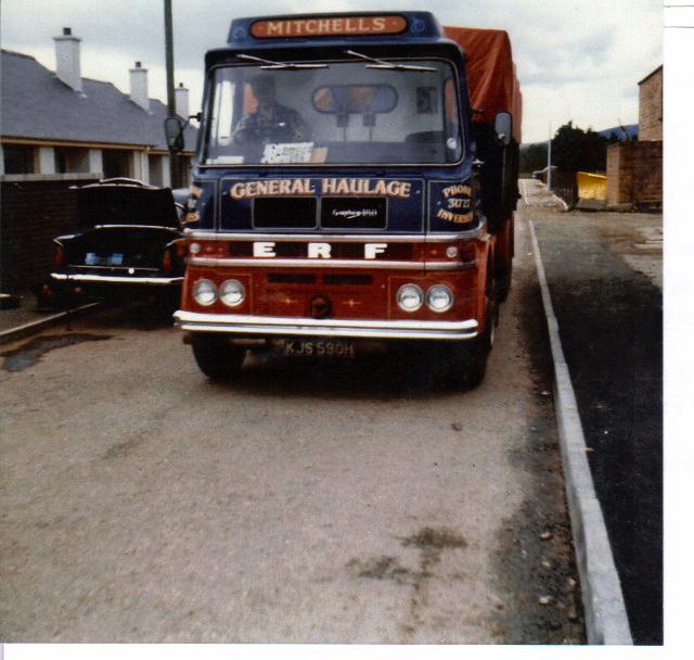 KJS 590H, ERF LV Series. A Mitchell & Sons Alness KJS 590H… Flickr