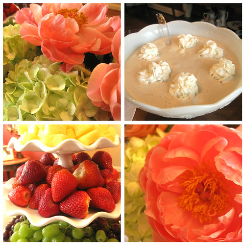 Baby Shower Food & Flowers vintageleslie Flickr