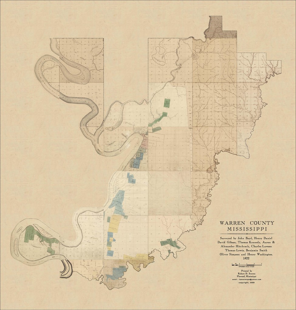 Warren County, Mississippi Map of Warren County, Mississip… Flickr