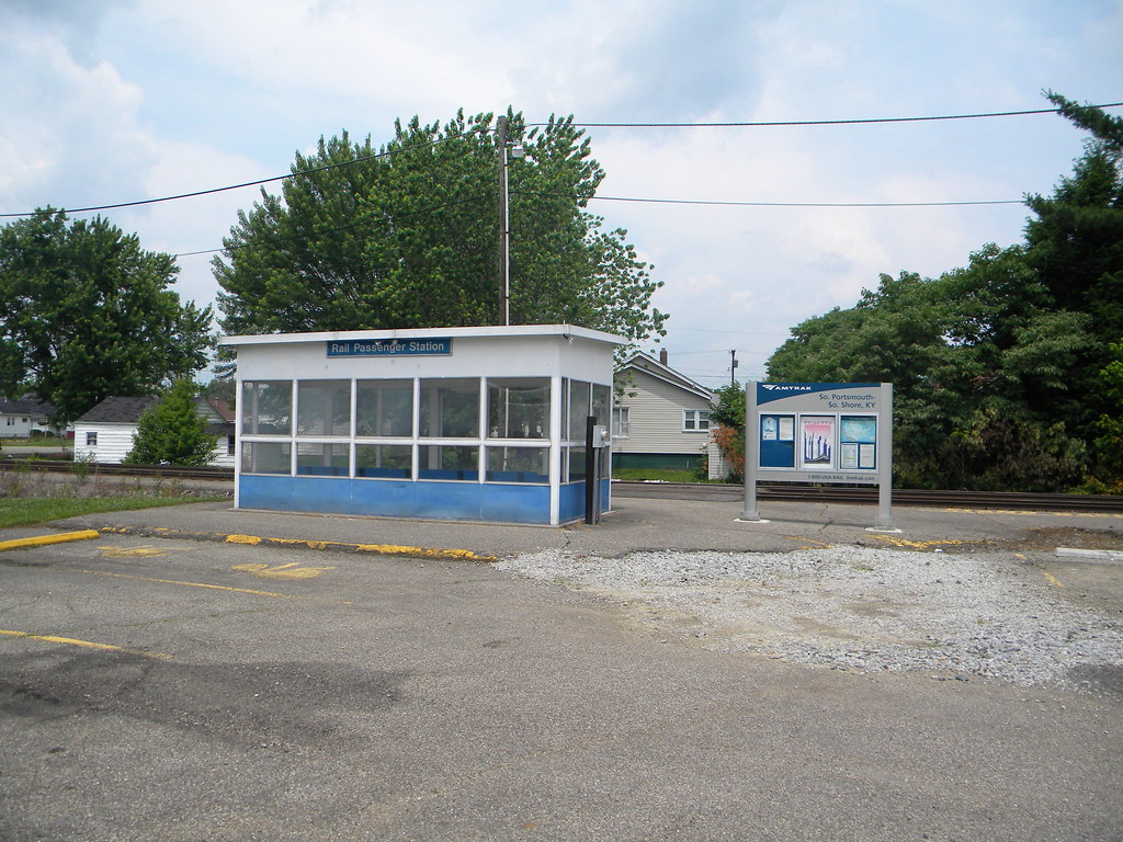 Kentucky South Shore The Amtrak Station The Timetable fo… Flickr
