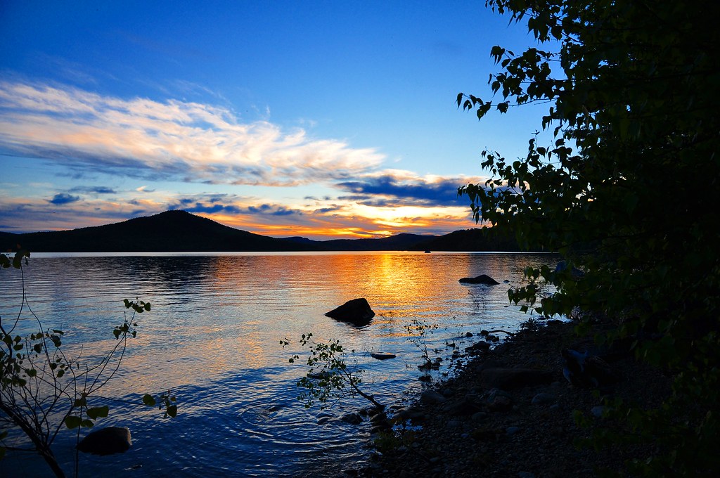 Lake Aziscohos, Maine Ken D. Flickr