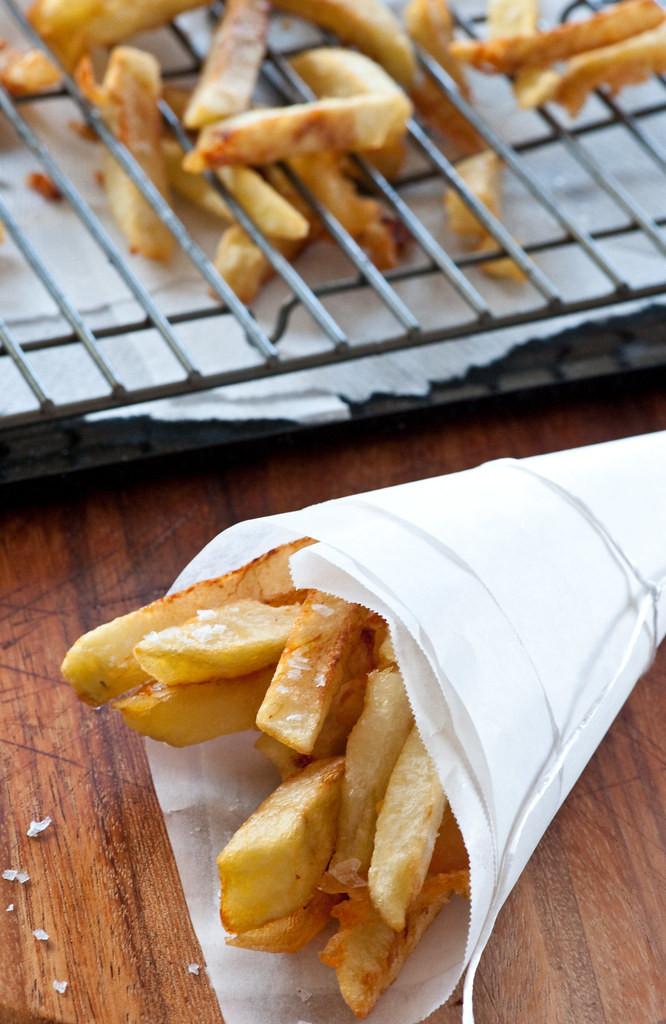 cold oil potato chips [fries] recipe at stonesoup minima… Flickr