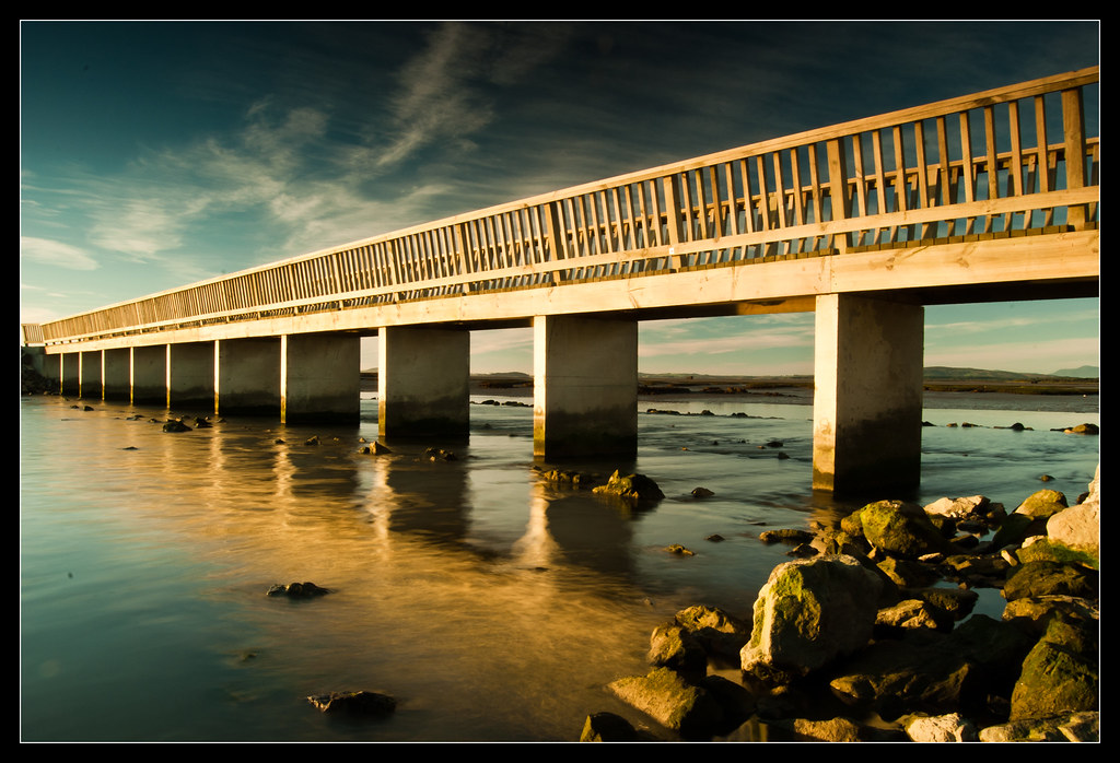 The Bridge A Bridge down in Invercargill Estuary , this is… Flickr