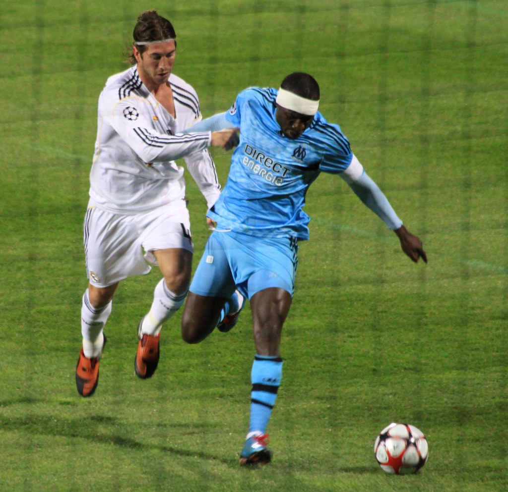 OM Madrid Mamadou Niang sortira blessé de ce match suite… Flickr