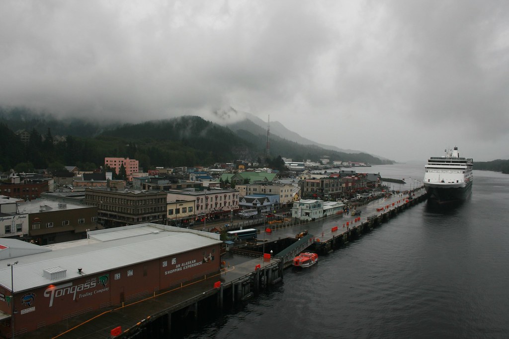 Morning in Ketchikan Located on an island, Ketchikan is th… Flickr