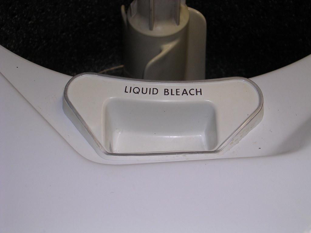 Bleach Dispenser Installed The painted trim on the dispens… Flickr