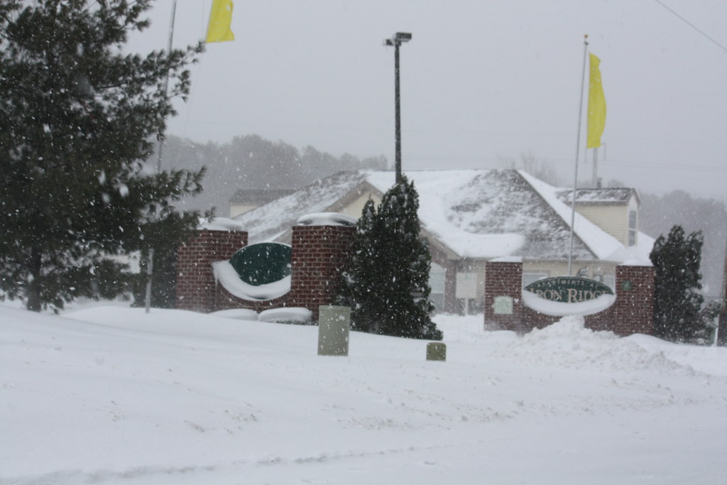 Elkton Blizzard Iron Ridge Apt entrance Part of a series o… Flickr