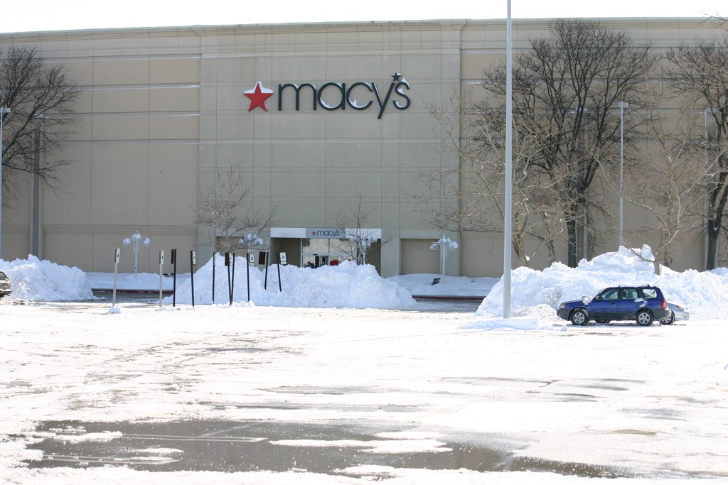 Columbia Mall Macy's after the blizzard of 2010 Flickr