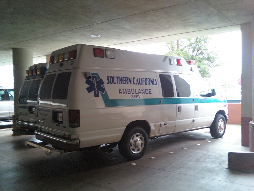 Southern California Ambulance Serv. jesselacoemt Flickr