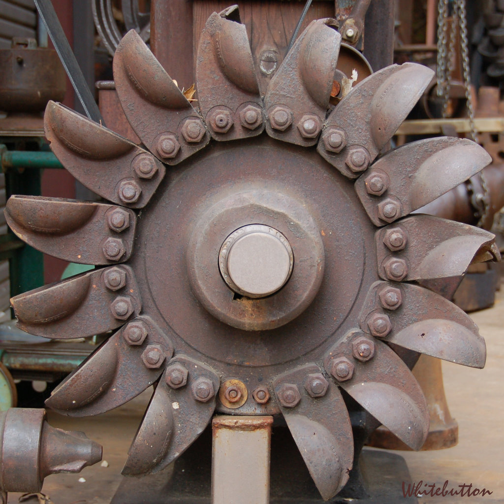 Pelton Wheel Highly efficient water turbine invented in 18… Flickr