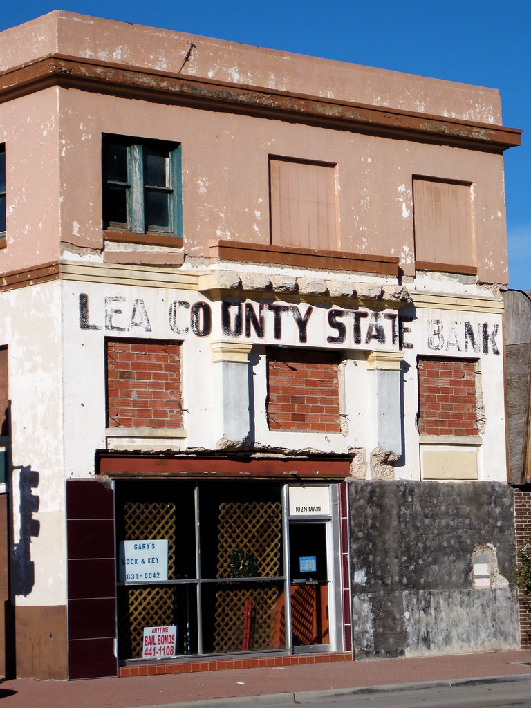 Lea County State Bank, Lovington, NM The old Lea County St… Flickr