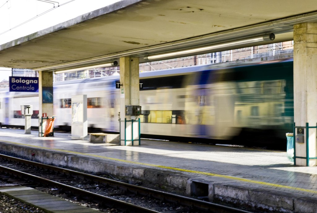 Bologna rail station BOLOGNA Trains at Bologna rail stat