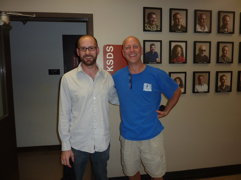 Ian Tordella and Vince Outlaw at KSDS Jazz 88 The New Jazz… Flickr