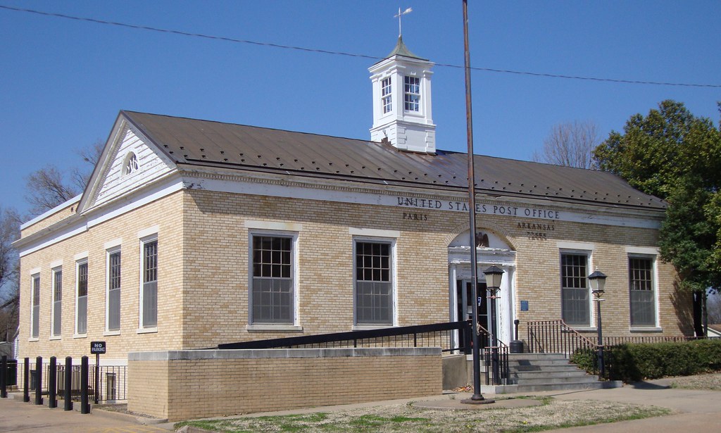 Post Office 72855 (Paris, Arkansas) Built in 1937, this po… Flickr
