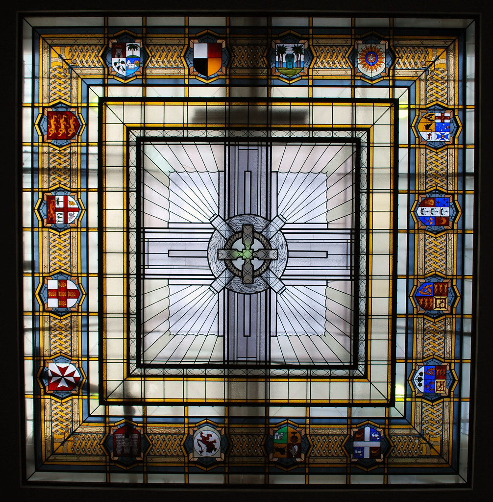 War museum stained glass, Auckland Si Pickford Flickr