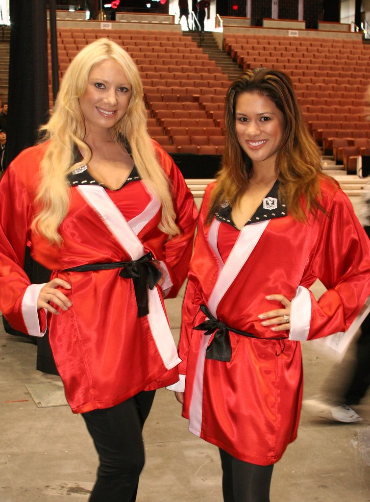 Ring Girls © Tri Le / TheDailySportsHerald. AttributionNo… Flickr