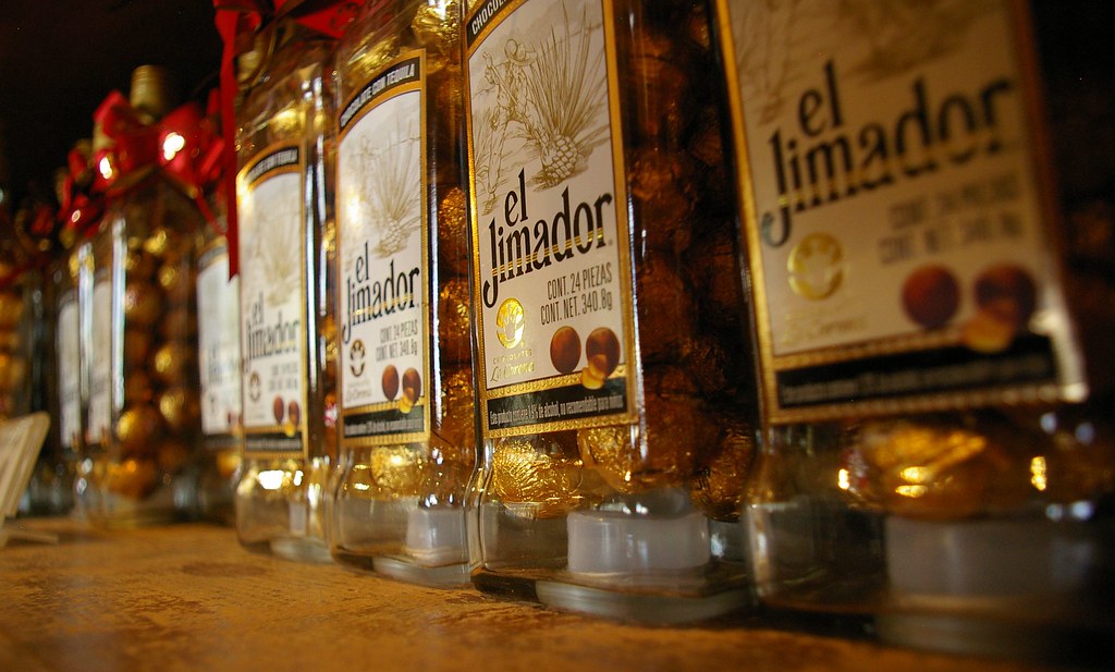 Chocolate de Tequila Unos chocolates con tequila, del Jima