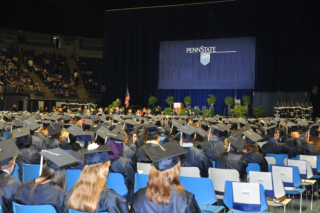 Graduation floor shot Penn State Liberal Arts Flickr