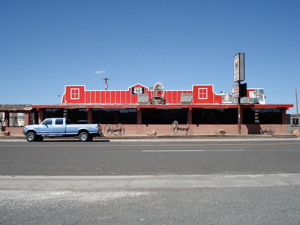 Seligman Roadkill Cafe Gooood burgers there too ! Flickr