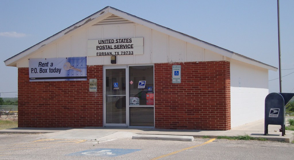 Post Office 79733 (Forsan, Texas) Forsan, Texas is a small… Flickr