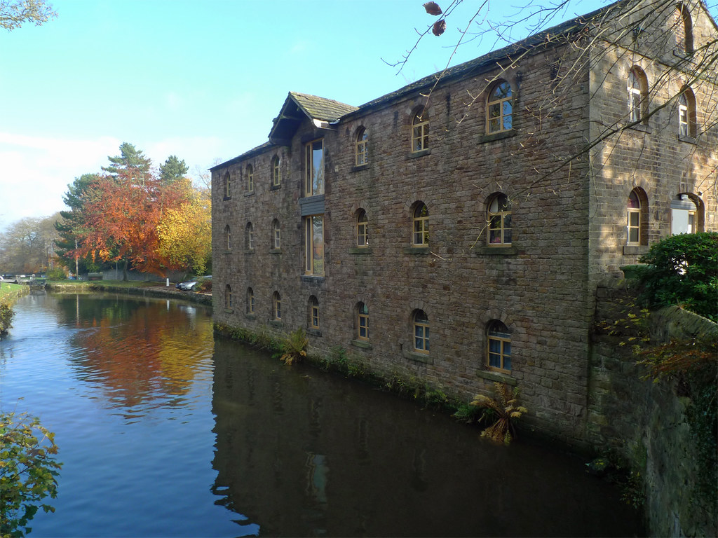 Lockside Mill Peak Forest Canal, Marple. Formerly Oldknow'… Flickr