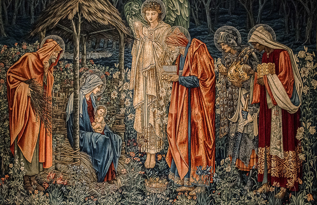 L'adoration des Mages / The adoration of the Magi Tapiss