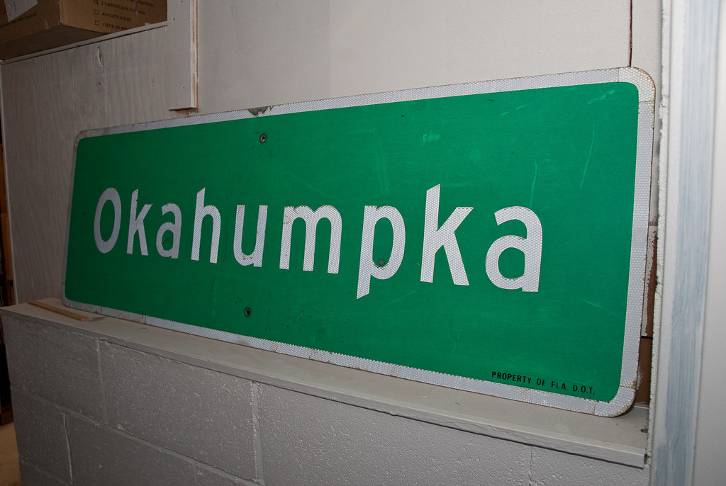 The Okahumpka Sign Station Manager Ken was awarded the Oka… Flickr
